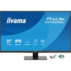 IIYAMA 27" 16:9 IPS �� �������, 2560�1440, 1 �� (MPRT), 7 5 ��, 350 ��/�2, Adaptive Sync, 1xHDMI 1.4/1xDP 1. X2793QSU-B1 - �������� 2