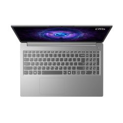 LENOVO ноутбук 15.6FM/i5-12450HX/16/512/RTX 4050 6GB/DOS/ BL/Luna grey LOQ 15IAX9E - Картинка 2