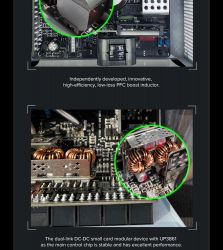 GAMEMAX Блок живлення ATX 1050W, 80+ Platinum ,fan 135mm,f ully modular OTP, OCP, SCP, OVP, UVP, OPP GX-1050 PRO BK(ATX3.1PCIe5.1) - Картинка 20