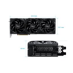 PALIT-XPERTVISION ³�������� Palit NVIDIA RTX5080 GAMINGPRO OC 16GB   GDDR7 256bit 3-DP HDMI RTX5080 GAMINGPRO OC 16GB - �������� 11