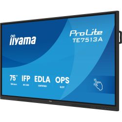 IIYAMA 75" 16:9 інтерактивний IPS UHD РК дісплей, 18/7, 450 кд/м2, ОС Андроід 14, 8GB/128GB, IR PureTouch TE7513A-B1AG - Картинка 6
