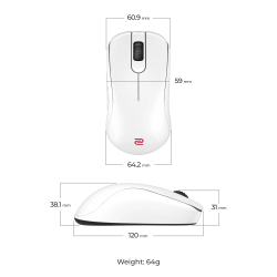 ����� ZOWIE S2DW WHITE (9H.N4NBE.A3E) - �������� 7