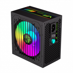 GAMEMAX Блок живлення 700W, 80+ Bronze, fan 120mm PCIe 5. 1 & ATX3.1, Native 12V-2x6 OPP/OVP/UVP/OCP/SCP/OT VP 700S BK-RGB - Картинка 5