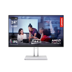LENOVO 23.8" 16:9 IPS �� �������, 1920�1080, 144 ��, 1 ��  (MPRT), 1xVGA/1xHDMI, SP (2�3 ��)  L24-4C