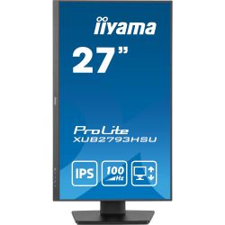 IIYAMA 27" 16:9 IPS �� �������, 1920�1080, 1 �� (MPRT), 3 00  ��/�2, 100 ��, Adaptive Sync, 1xHDMI 1.4/1xDP  XUB2793HSU-B7 - �������� 2