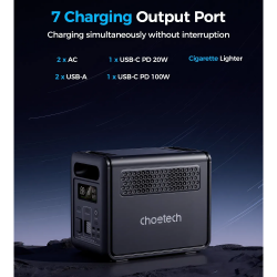 ���������� ������� ������� CHOETECH 1200W UPS PS (BS068) - �������� 10