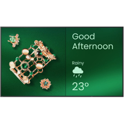 BENQ 65" 16:9 ADS �� ������, 3840�2160, 350 ��/�2, 18/ 7, �� ������ 14.0,  2xHDMI 2.0/2xUSB 2.0/LAN, SP  ST6504 BLACK