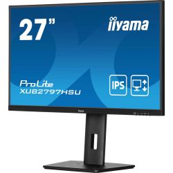 IIYAMA 27" 16:9 IPS РК монітор, 1 мс (MPRT), 100 Гц, Ada ptive Sync, 1xHDMI 2.0/1xDP 1.4/2xUSB 3.2, SP 2х2 XUB2797HSU-B2 - Картинка 6