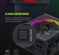 Блок живлення GAMEMAX RGB 1050G - Картинка 20