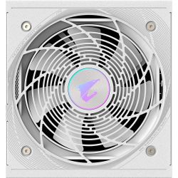 GIGABYTE ���� �������� 850W, 80 Pluse Platinum, PCIe Gen 5. 1, Fully modular, Smart fan 120mm, White GP-AE850PM PG5 ICE - �������� 5