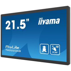 IIYAMA 21.5" 16:9 сенсорний VA РК монітор, 1920х1080, про екційно-ємністна технологія, ОС Android 12, 1xHDMI TW2223AS-B2 - Картинка 5
