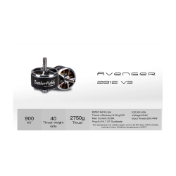 Двигун BROTHERHOBBY 2812V3-900KV - Картинка 2