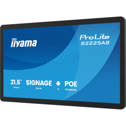 IIYAMA 21.5" 16:9 IPS ������������� �������, 1920�1080, 5 00 ��/�2, ������ 14, 24/7, DMS/CMS, POE, SP (2�5  S2225AS-B1P - �������� 4