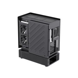 GAMEMAX ������ ����'������� Midi ATX ��� ����� ��������  X,M-ATX,ITX. (Support BTF),Tempered Glass,Mesh,USB N80 BK - �������� 12