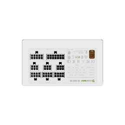 GAMEMAX Блок живлення ATX 800W, 80+ Bronze, 140mm Ultra Si lent Fan OVP / UVP/ SIP / OCP/ OLP/ OPP/ SCP GM 800B WH Fully-modular New - Картинка 10