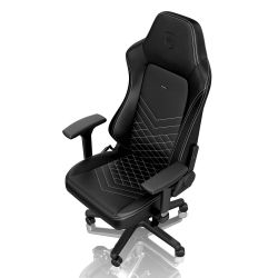Крісло геймерське NOBLECHAIRS HERO Black/Platinum White (NBL-HRO-PU-BPW) - Картинка 2