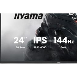 IIYAMA 23.8" 16:9 ігровий IPS РК монітор, 1920х1080, 1 мс (MPRT), 144 Гц, 350 кд/м2, AdaptiveSync, 1xHDMI 1 GB2441HSU-B1 - Картинка 12