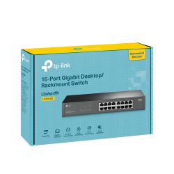 Комутатор мережевий TP-LINK LS1016G - Картинка 12