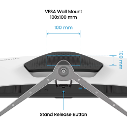 BENQ 27" 16:9 IPS ігровий РК монітор, 1920x1080, 180 Гц , 1 мс (GtG), 95% P3, FreeSync, HDRi, 2xHDMI 2.0/ EX271 - Картинка 8