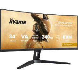 IIYAMA 34" 21:9 вигнутий VA РК монітор, 0,4 мс (MPRT), 2 40 Гц, Adaptive Sync, HDR, KVM свіч, 2xHDMI 2.1/1x GCB3486WQSCP-B1 - Картинка 5