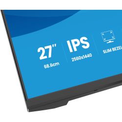 IIYAMA 27" 16:9 IPS �� �������, 2560�1440, 1 �� (MPRT), 7 5 ��, 350 ��/�2, Adaptive Sync, 1xHDMI 1.4/1xDP 1. X2793QSU-B1 - �������� 9