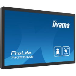 IIYAMA 21.5" 16:9 сенсорний VA РК монітор, 1920х1080, про екційно-ємністна технологія, ОС Android 12, 1xHDMI TW2223AS-B2 - Картинка 3