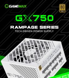 GAMEMAX Блок живлення ATX 750W, 80 Gold,fan 135mm,fully mo dular OPP, OVP, UVP, OCP, OTP, SCP GX-750 PRO WH(ATX3.1PCIe5.1) - Картинка 11