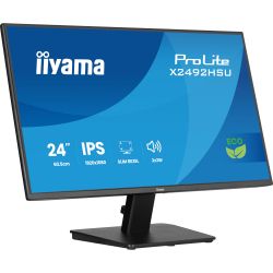 IIYAMA 23.8" 16:9 IPS РК монітор, 1920х1080, 3 мс (GTG), 120 Гц, 300 кд/м2, AdaptiveSync, 1xHDMI 1.4/1xDP 1 X2492HSU-B1 - Картинка 2