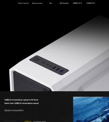 GAMEMAX Корпус Tower ATX без блока живлення, акріл o-ATX, DTX,Mini-ITX, 1*usb 3.0 + 2* usb 2.0 G561E-WH - Картинка 10