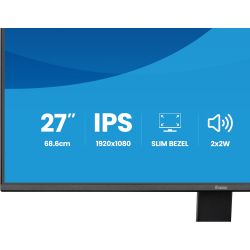 IIYAMA 27" 16:9 IPS РК монітор, 1920х1080, 1 мс (MPRT), 1 20 Гц, 350 кд/м2, Adaptive Sync, 1xHDMI 1.4/1xDP 1 X2791HS-B1 - Картинка 12
