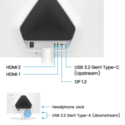 BENQ 27" 16:9 IPS ігровий РК монітор, 1920x1080, 180 Гц , 1 мс (GtG), 95% P3, FreeSync, HDRi, 2xHDMI 2.0/ EX271 - Картинка 7