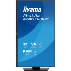 IIYAMA 31.5" 16:9 VA  , 38402160, 2  (GTG), 6 0 , 400 /2, AdaptiveSync, HDR, KVM, Pip/PbP,  XB3294UHSCP-B1 -  4
