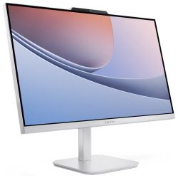 LENOVO моноблок 23.8FM/N100/8/256/Intel HD/DOS/WKM/Stand/ Cloud grey A100 - Картинка 2