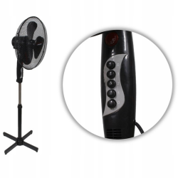 Вентилятор ESPERANZA EHF001KK Hurricane Black - Картинка 4