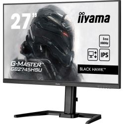 IIYAMA 27" 16:9 ������� IPS �� �������, 1920�1080, 1 �� ( MPRT), 100 ��, Adaptive Sync, 1xHDMI 1.4/1xDP 1.2/ GB2745HSU-B2 - �������� 5