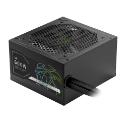 GAMEMAX Блок живлення 600W, 80+ Bronze, fan 120mm PCIe 5. 1 & ATX3.1, Native 12V-2x6 OPP/OVP/UVP/OCP/SCP/OT VP 600S BK - Картинка 2