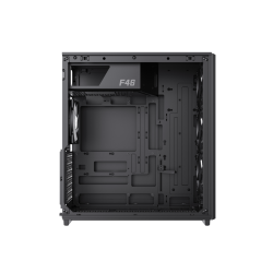 GAMEMAX Корпус комп'ютерний Midi ATX без блока живлення X,M-ATX,ITX. (Support BTF),Tempered Glass,Mesh,USB F46 BK - Картинка 9