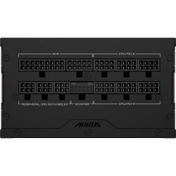 GIGABYTE Блок живлення 850W, 80 Pluse Platinum, PCIe Gen 5. 1, Fully modular, Smart fan 120mm GP-AE850PM PG5 - Картинка 5