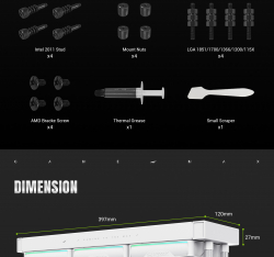 ������� �������� ����������� GAMEMAX HAILSTORM 360 WH - �������� 21