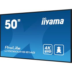 IIYAMA 49.5" 16:9 IPS РК дісплей, 3840х2160, 500 кд/м2, 2 4/7, ОС Android 11, 3xHDMI 2.0/1xRS-232c/1xLAN/2xU LH5060UHS-B1AG - Картинка 7