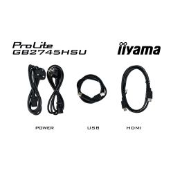 IIYAMA 27" 16:9 ������� IPS �� �������, 1920�1080, 1 �� ( MPRT), 100 ��, Adaptive Sync, 1xHDMI 1.4/1xDP 1.2/ GB2745HSU-B2 - �������� 14