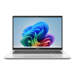 ASUS  14FIM/R5 AI 340/16/512/Radeon/DOS/BL/Cool  Silver M1407KA-LY038