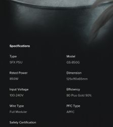 ���� �������� GAMEMAX GS-850G White - �������� 35