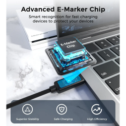 ������ CHOETECH PD100W USB-C to USB-C 1.8m (XCC-1063) - �������� 9