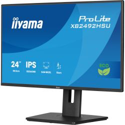 IIYAMA 23.8" 16:9 IPS РК монітор, 1920х1080, 3 мс (GTG), 120 Гц, 300 кд/м2, AdaptiveSync, 1xHDMI 1.4/1xDP 1 XB2492HSU-B1 - Картинка 3