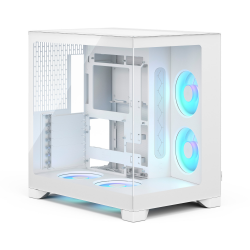 FRACTAL DESIGN ������ ATX ��� ��, ����, � ������������ c����,  Pop 2 Vision White RGB Pop 2 Vision White RGB - �������� 8