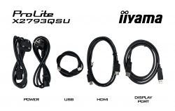 IIYAMA 27" 16:9 IPS �� �������, 2560�1440, 1 �� (MPRT), 7 5 ��, 350 ��/�2, Adaptive Sync, 1xHDMI 1.4/1xDP 1. X2793QSU-B1 - �������� 17