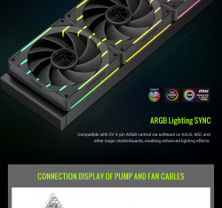 ������� �������� ����������� GAMEMAX HAILSTORM 360 BK - �������� 14