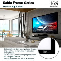 ELITE SCREENS ����������� ����� ER150WH1 150"(16:9)332*187 ��  ER150WH1 - �������� 3