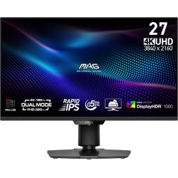 MSI ������� Rapid IPS with Mini-LED (1152 Zones) 27" U HD (3840 x 2160) 0.5ms 320Hz 178/178 /DP/2HDMI/Typ MAG 274UPDF E16M
